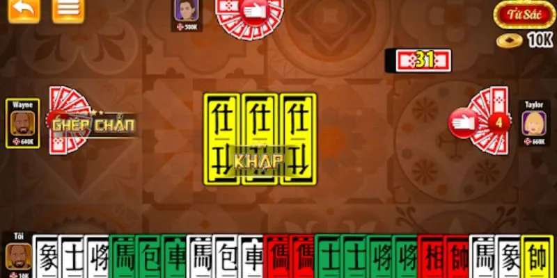 Thuật ngữ cần nắm trong game bài tứ sắc
